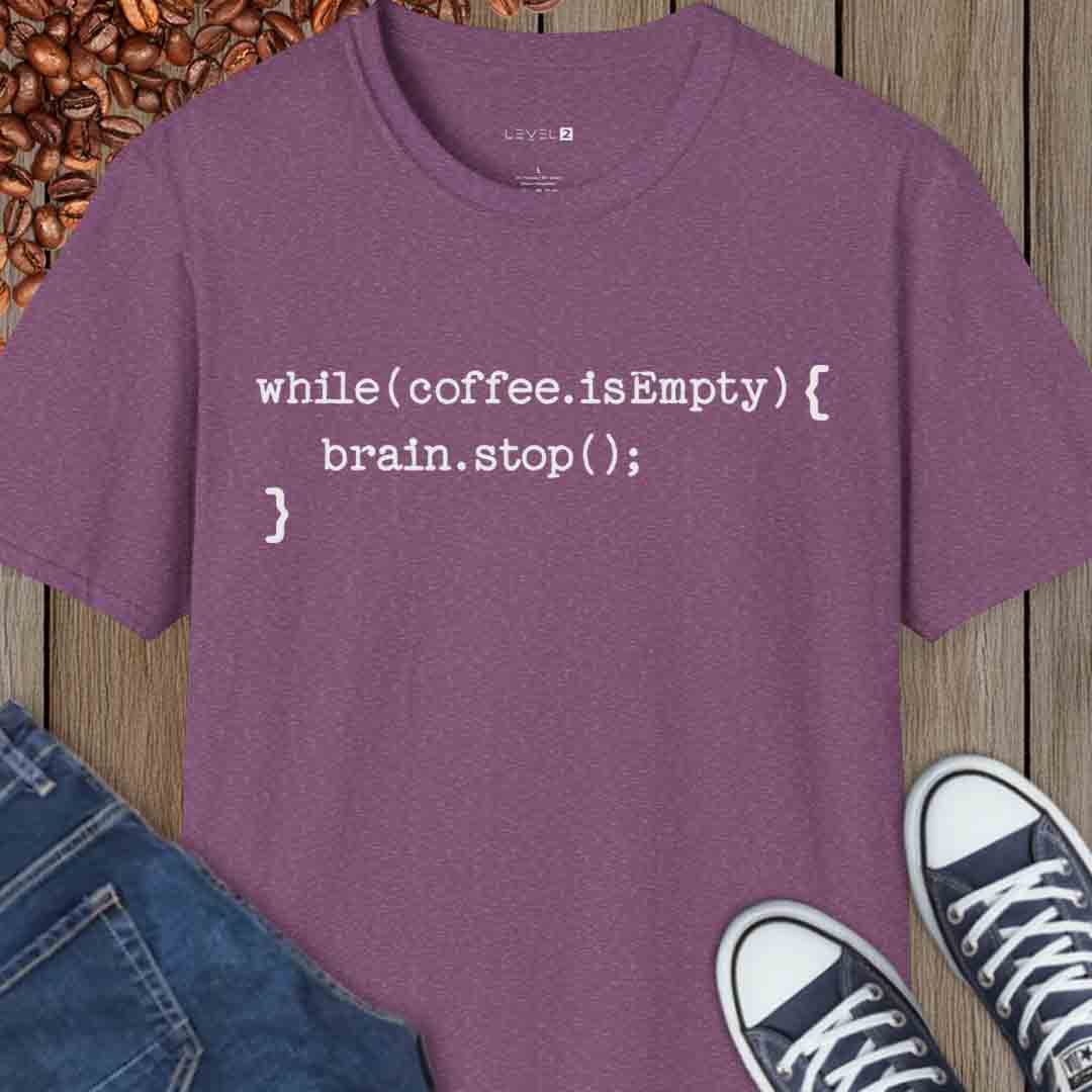 Brain Stops While Coffee is Empty JavaScript - #203