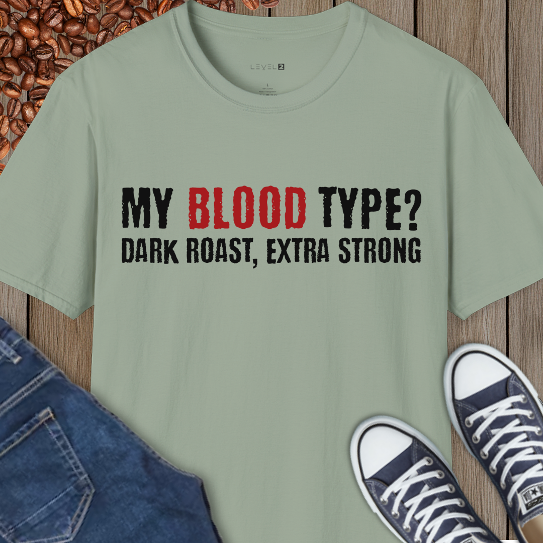 My Blood Type? Dark Roast, Extra Strong - #011