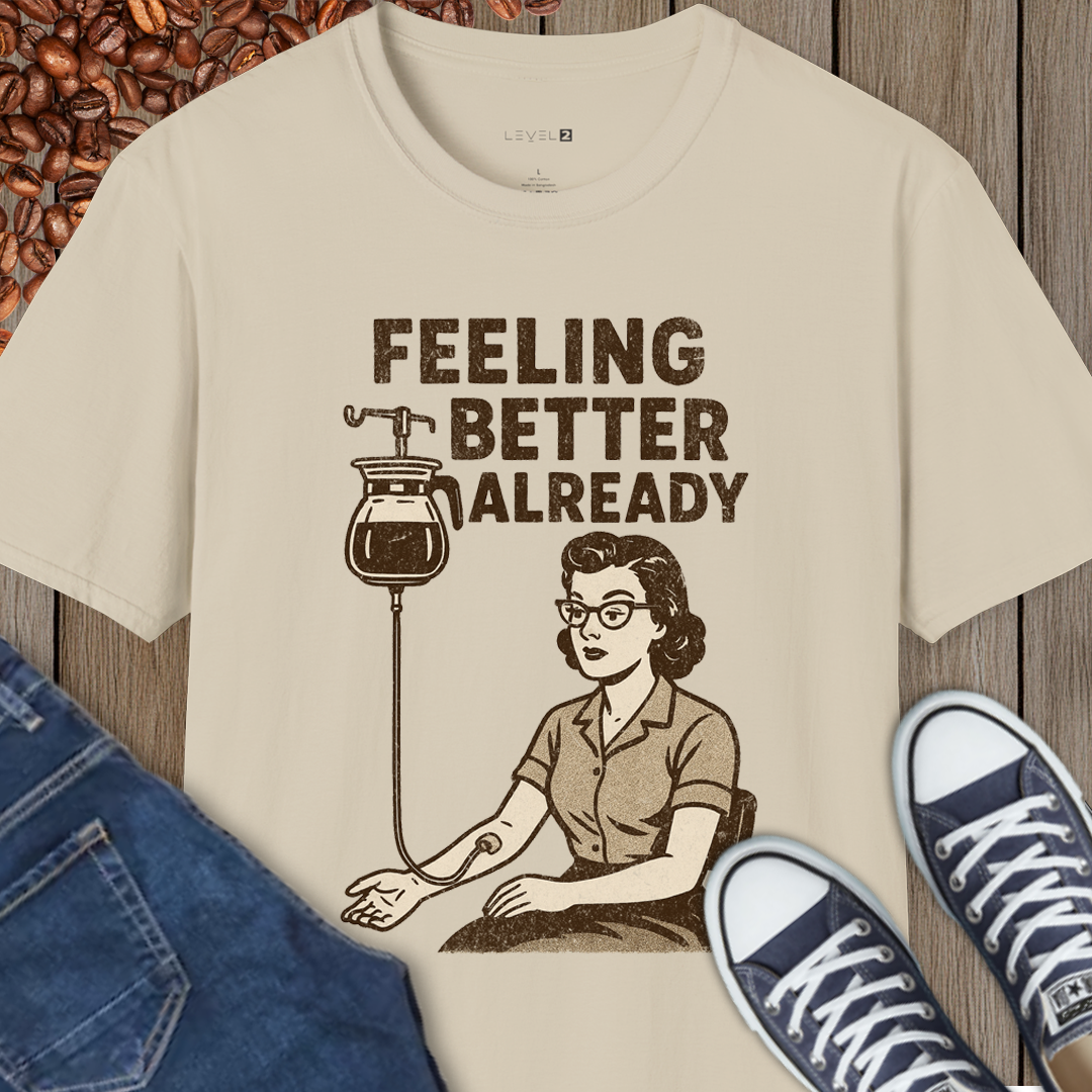 Feeling Better Already I.V. Coffee Pot - #059