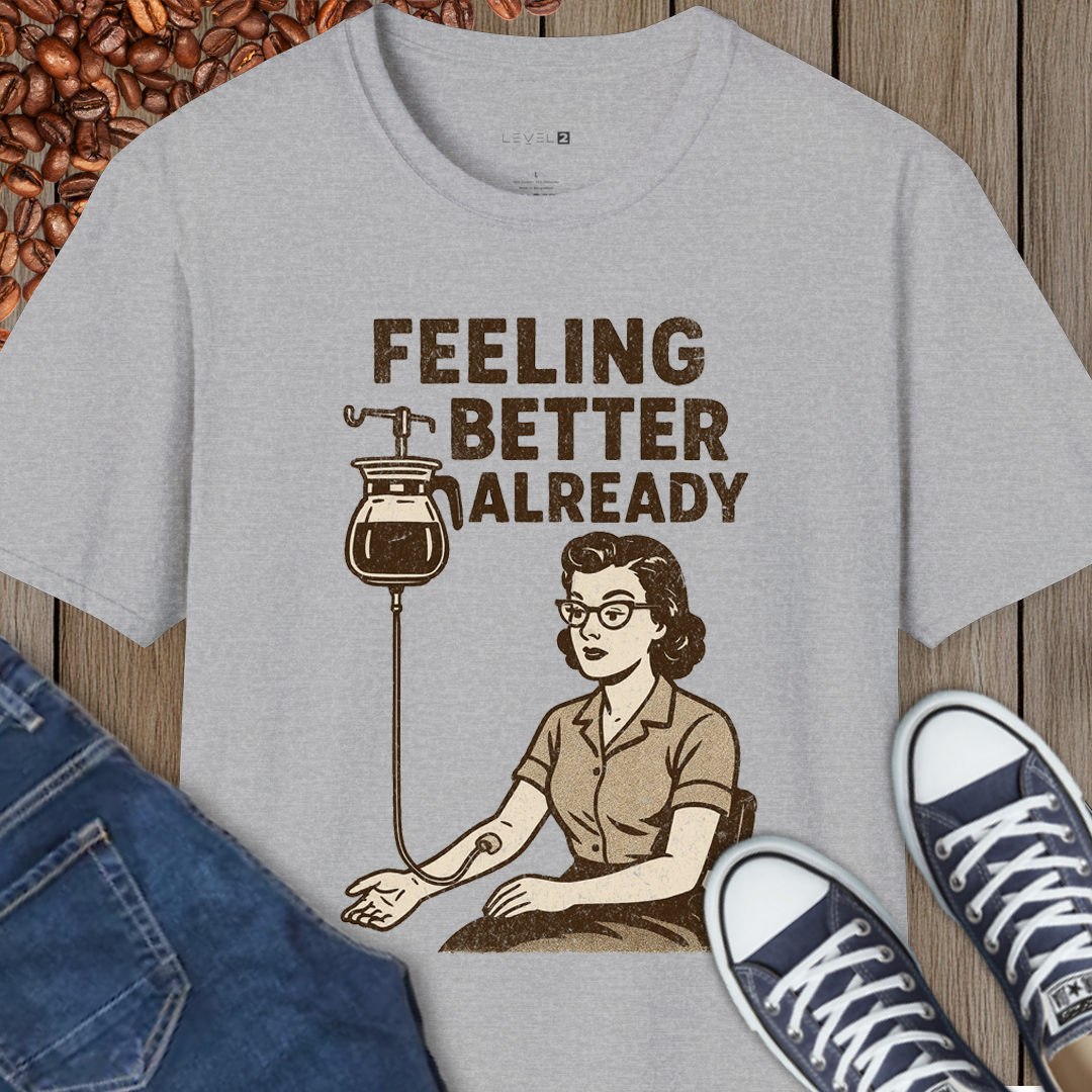 Feeling Better Already I.V. Coffee Pot - #059