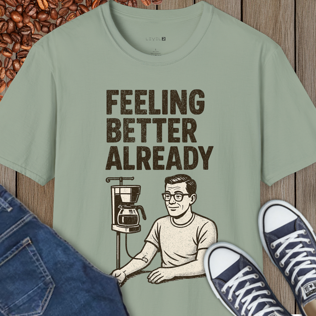 Feeling Better Already I.V. Coffee Pot - #060