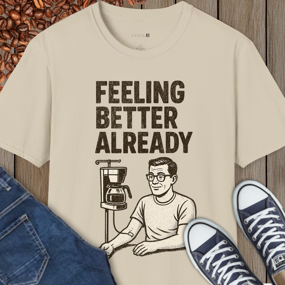 Feeling Better Already I.V. Coffee Pot - #060