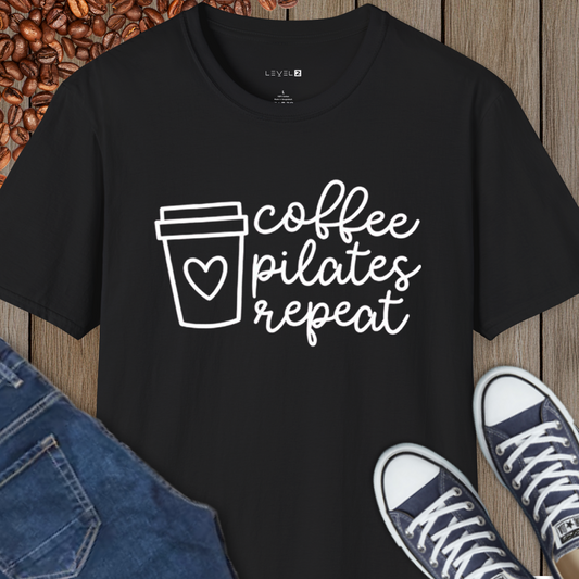 Coffee Pilates Repeat, Classic Fit - #075