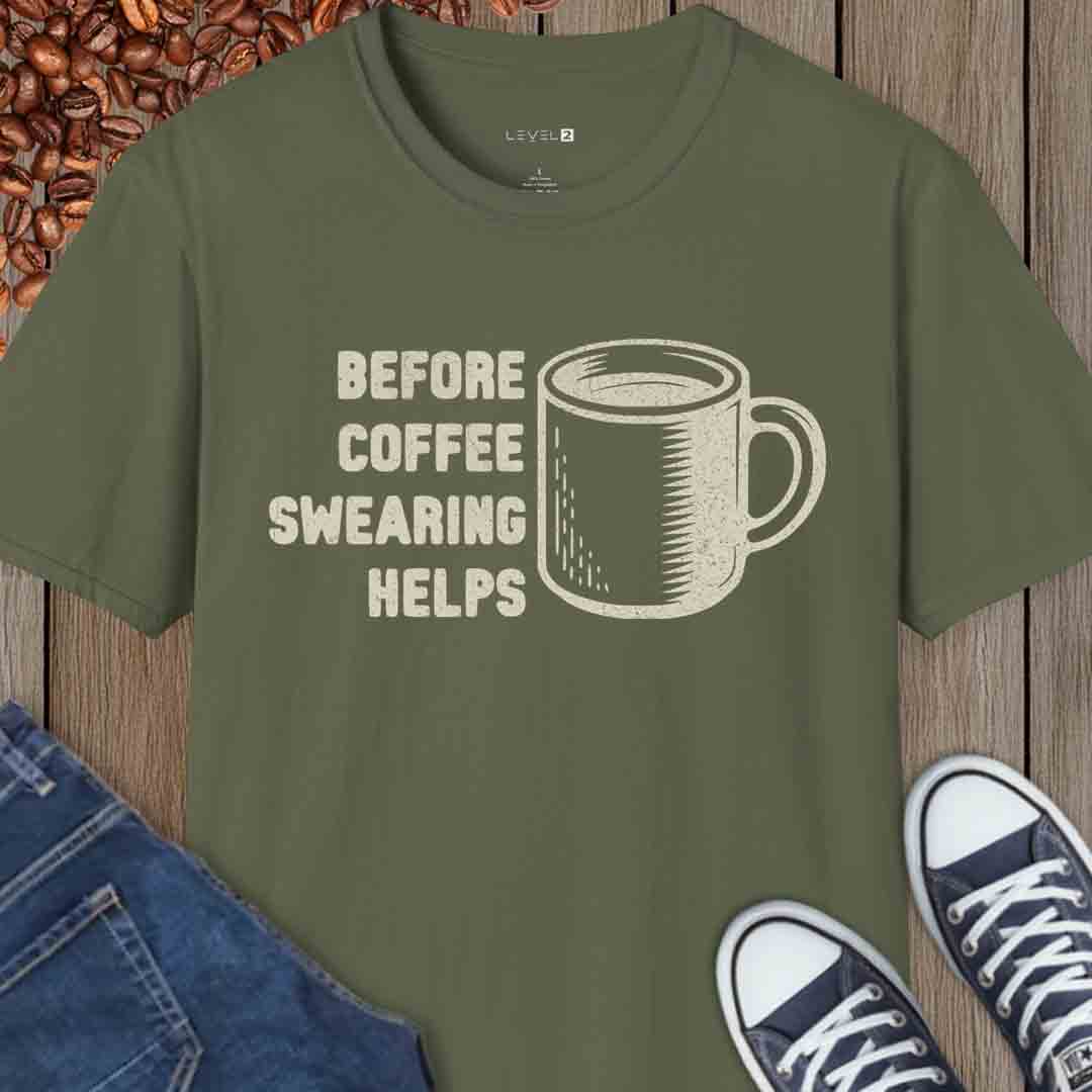 Before Coffee Swearing Helps - #096