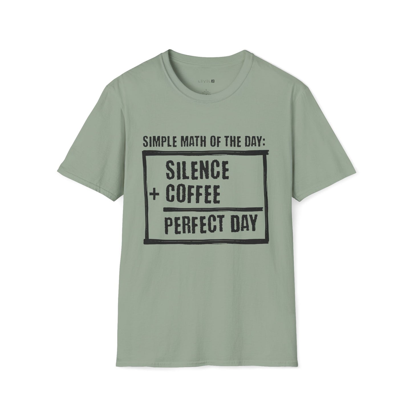 Simple Math of the Day, Silence + Coffee = Perfect Day - #087
