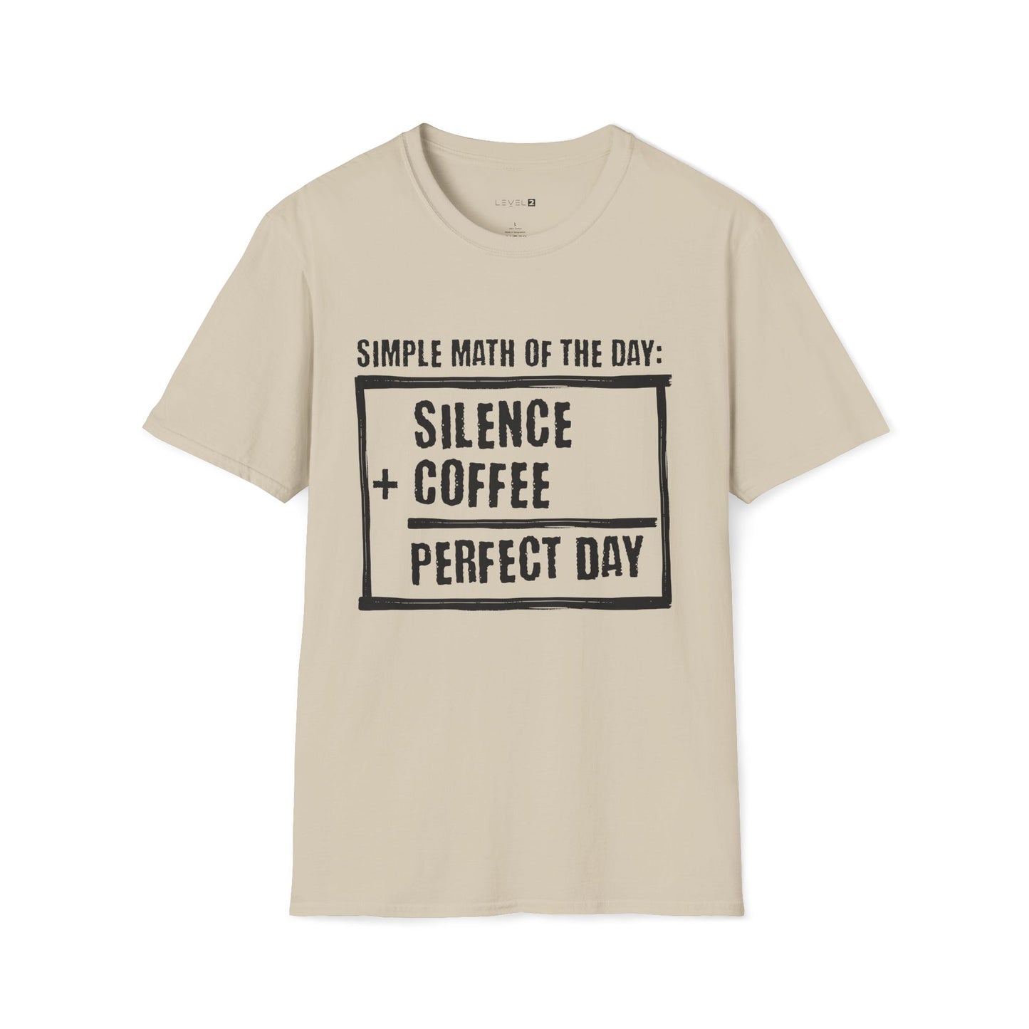 Simple Math of the Day, Silence + Coffee = Perfect Day - #087