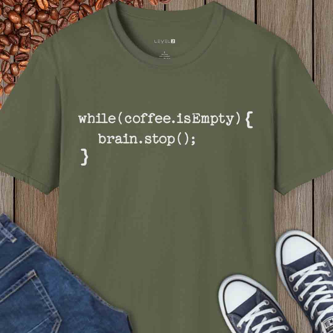 Brain Stops While Coffee is Empty JavaScript - #203