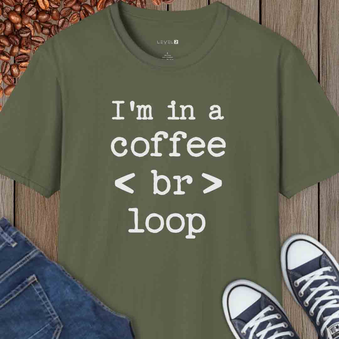 I'm in a Coffee Break Loop HTML - #209