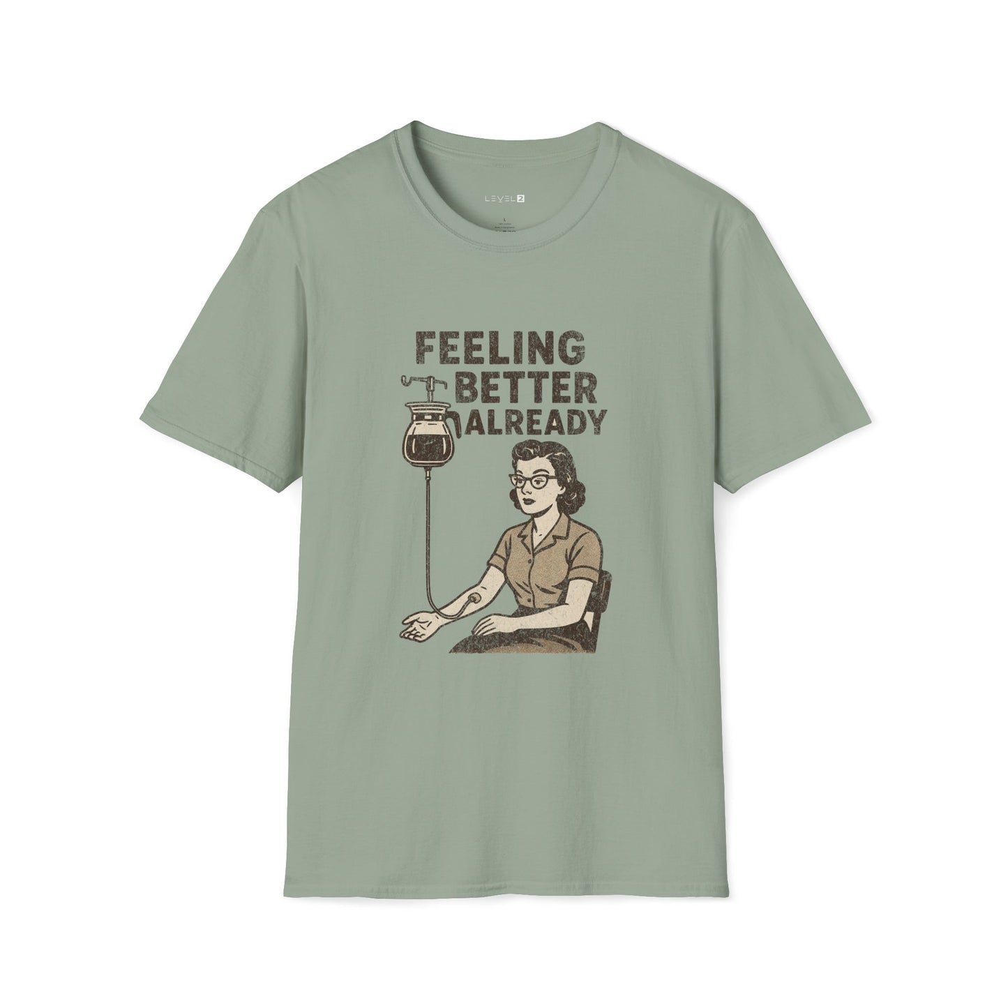 Feeling Better Already I.V. Coffee Pot Female - #059