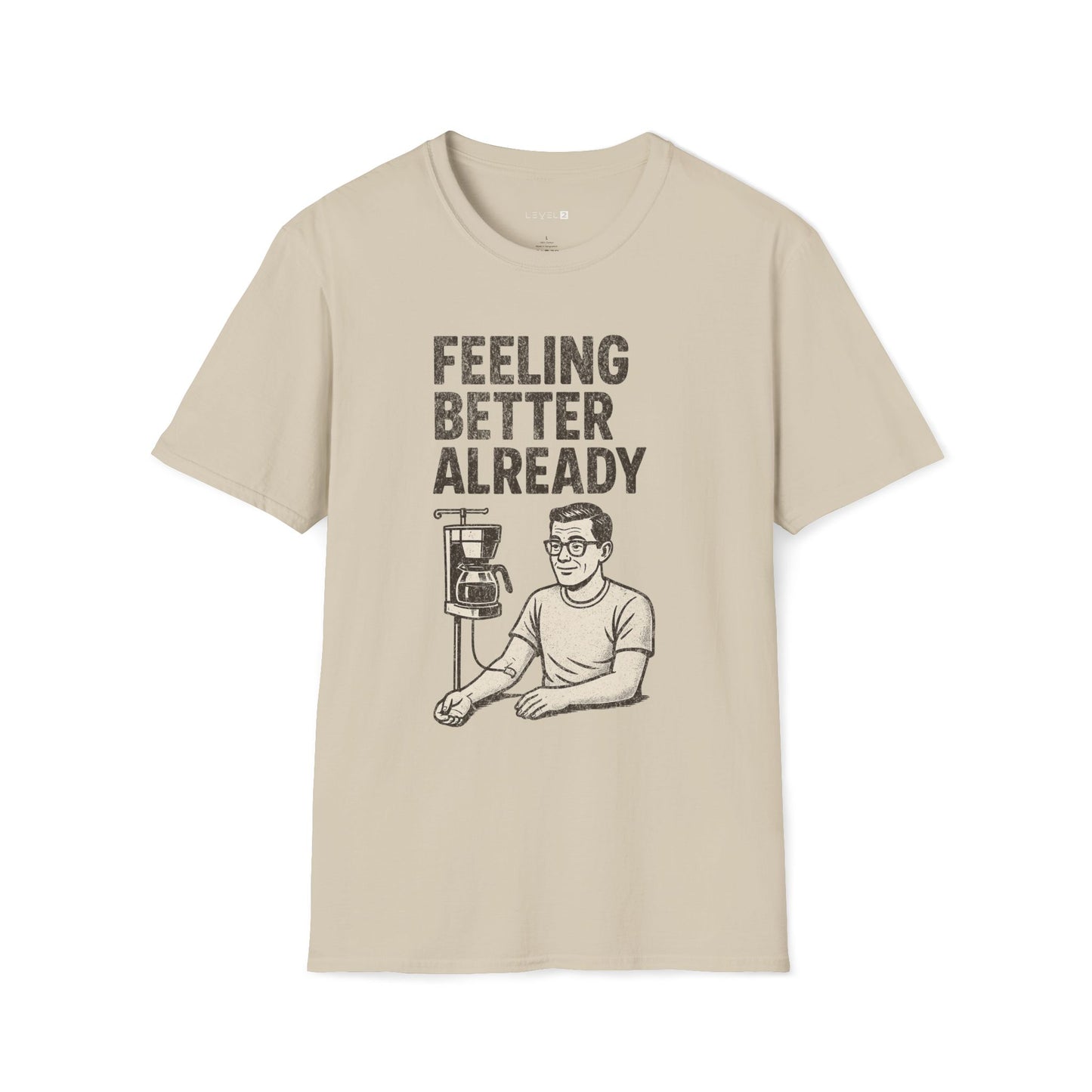 Feeling Better Already I.V. Coffee Pot Male - #060