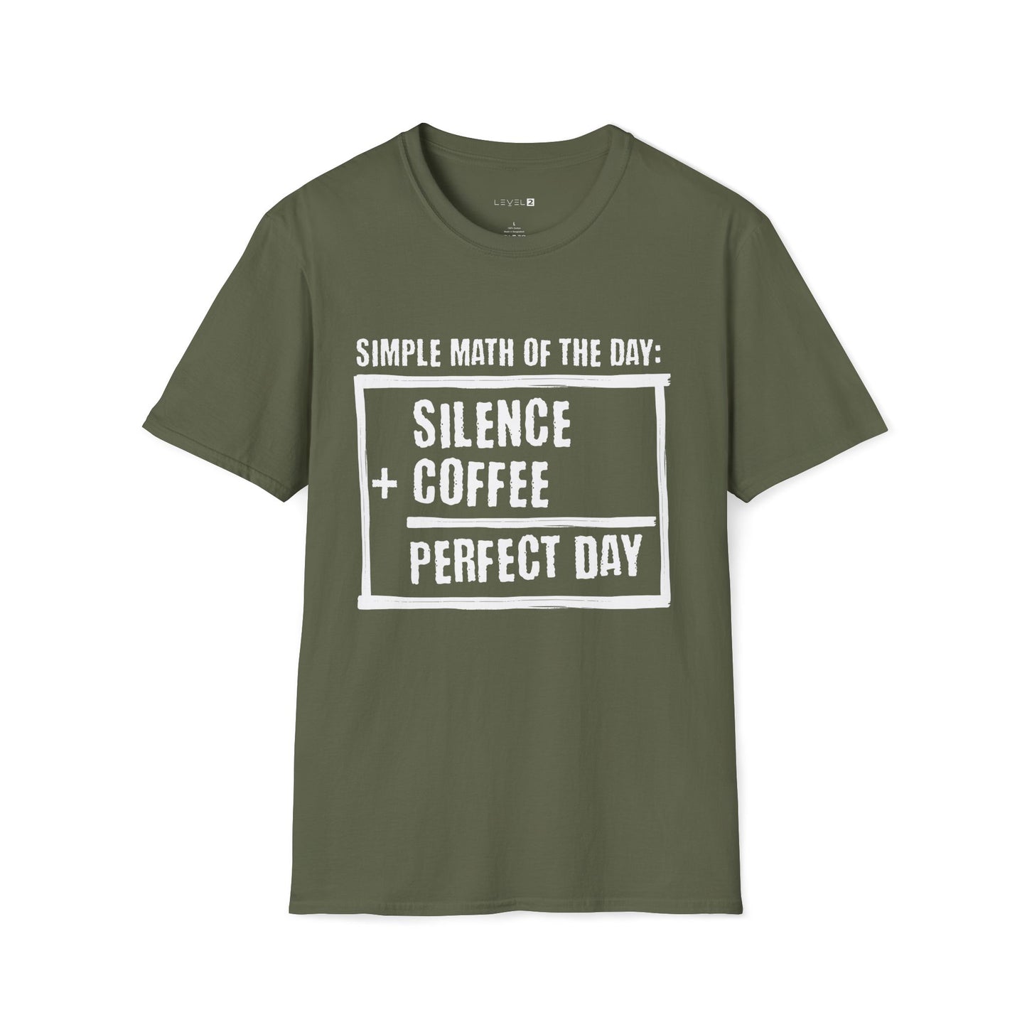 Simple Math of the Day, Silence + Coffee = Perfect Day - #087